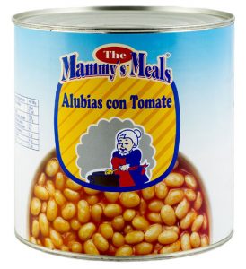 alubias con tomate